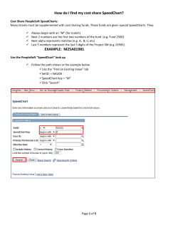 How do I find my cost share SpeedChart? EXAMPLE: M25A01981