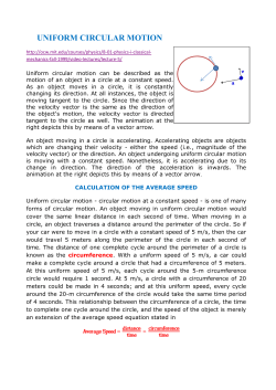 uniform circular motion - IES Al