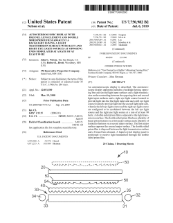 Autostereoscopic display with fresnel lens element and double