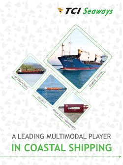 IN COASTAL SHIPPING