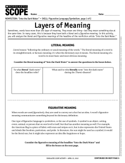 layers of Meaning