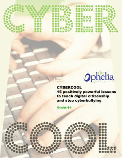 Intro Lesson One &ndash; What is Peer Aggression