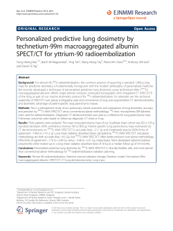 Personalized predictive lung dosimetry by technetium