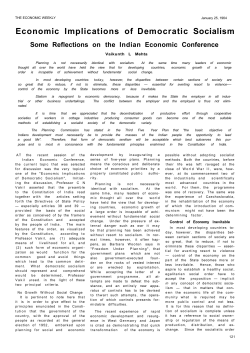 Economic Implications of Democratic Socialism