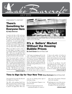 It`s a Sellers` Market Without the Housing Bubble Prices