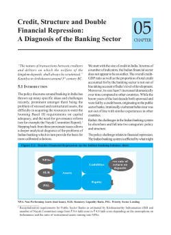 Credit, Structure and Double Financial Repression: A Diagnosis of