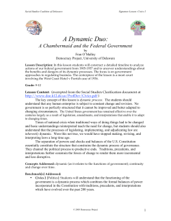 A Dynamic Duo - Institute for Public Administration