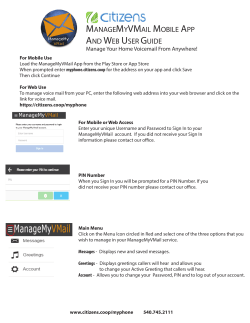 Manage My VMail