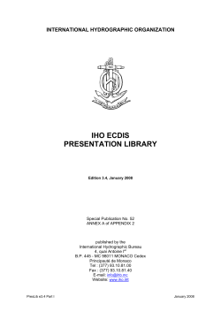 IHO ECDIS PRESENTATION LIBRARY