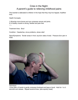 Cries in the Night: A parentʼs guide to relieving childhood pains