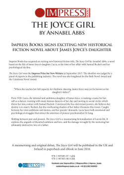 the joyce girl - Impress Books