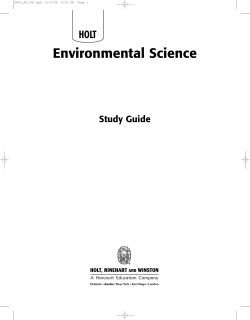 Concept Review - Mrs. Graves Science