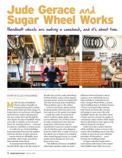Jude Gerace and Sugar Wheel Works