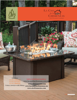 Fire pits para mesas - La Casa De Las Chimeneas