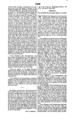 of Saint Peter, Chorley, commences at the boun- dary