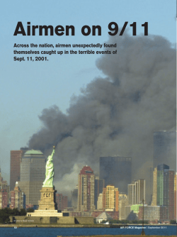 Airmen on 9/11 - Air Force Magazine