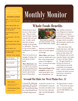 November 2016 - Howell County Health Department