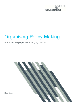 PDF12 pages - The Institute for Government