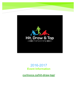 Event Information curlnoca.ca/hit-draw-tap/