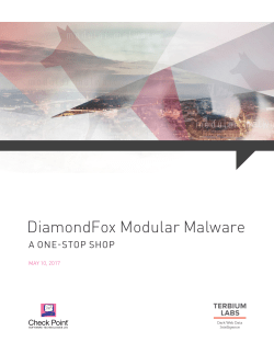 DiamondFox report - Check Point Blog