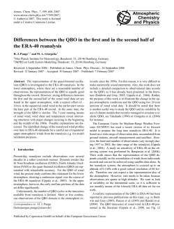 Differences between the QBO in the first and in the second half of
