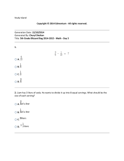 Study Island Copyright &copy; 2014 Edmentum