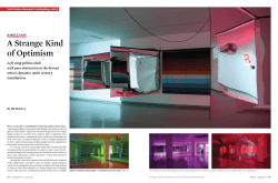 A Strange Kind of Optimism - Welcome to www.HeikeJung.de