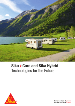 Sika i-Cure and Sika Hybrid