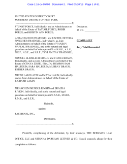 Facebook - Santa Clara Law Digital Commons