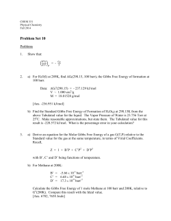 Problem Set 10