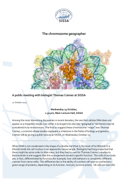 The chromosome geographer