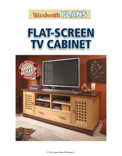 flat-screen tv cabinet