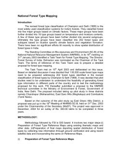 National Forest Type Mapping