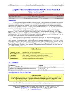 MMP Activity Assay *Red Fluorescence*