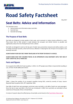 European New Car Assessment Program (EuroNCAP) and Crash