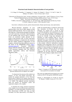 FUTURE AEROSOL TECHNOLOGICAL APPLICATIONS