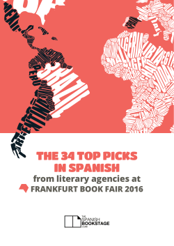Frankfurt 2016 Special - The Spanish Bookstage
