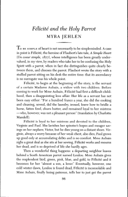 Felicite and the Holy Parrot