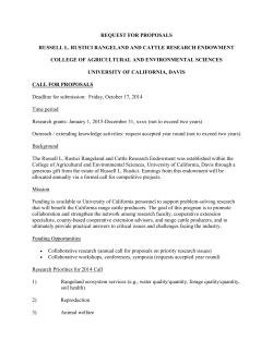 the PDF for the request for proposals.