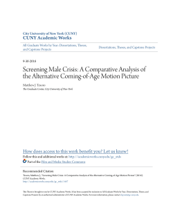 Screening Male Crisis