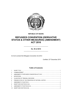 (amendment) act 2016