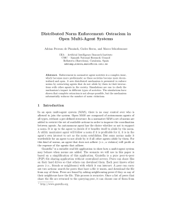 Distributed Norm Enforcement: Ostracism in Open Multi