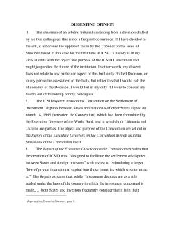 dissent by prosper weil