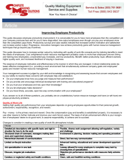 Article - Complete Mailing Solutions