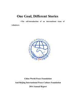 One Goal, Different Stories