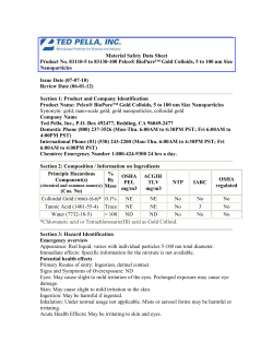 Material Safety Data Sheet Product No. 83110-5 to 83130