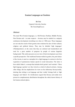 - Iranian Journal of Applied Language Studies