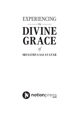 Divine grace of Sri Sathya Sai avatar