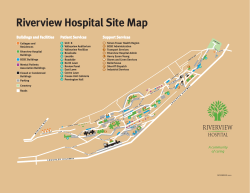Riverview Hospital Site Map