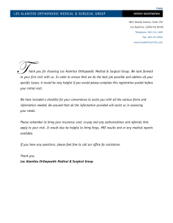 New Patient Registration Packet &mdash; Dr. Casey